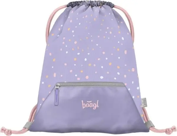 BAAGL BAAGL ЛЮБИМЦИ Спортна мешка, лилаво, размер