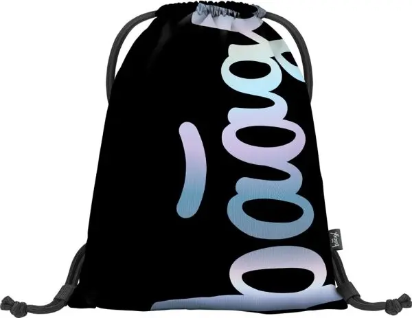 BAAGL BAAGL METALLIC HOLO Мешка за обувки, черно, размер