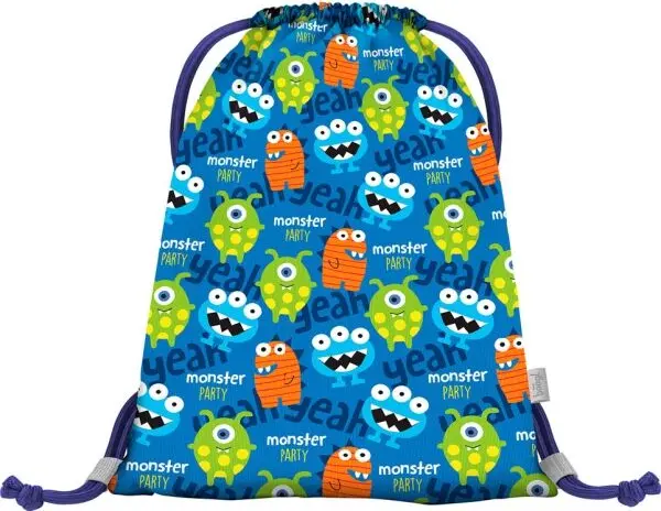 BAAGL BAAGL MONSTERS Мешка за деца в предучилищна възраст, синьо, размер