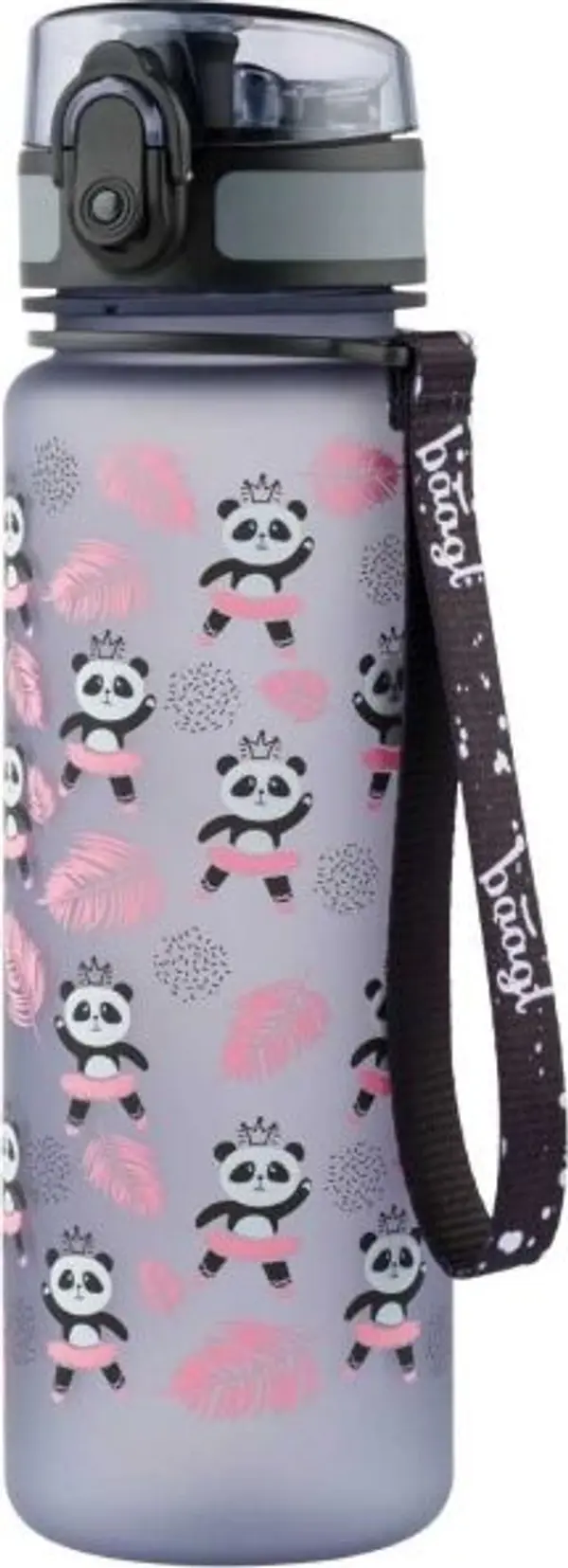 BAAGL BAAGL PANDA 500 ML Тританова бутилка, сиво, размер 500 ML
