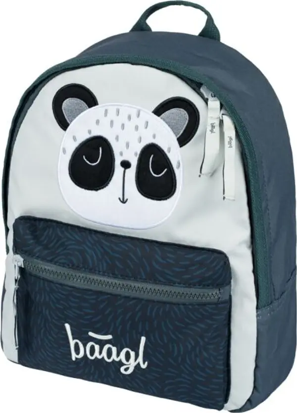 BAAGL BAAGL PANDA Детска раница, тъмносиво, размер