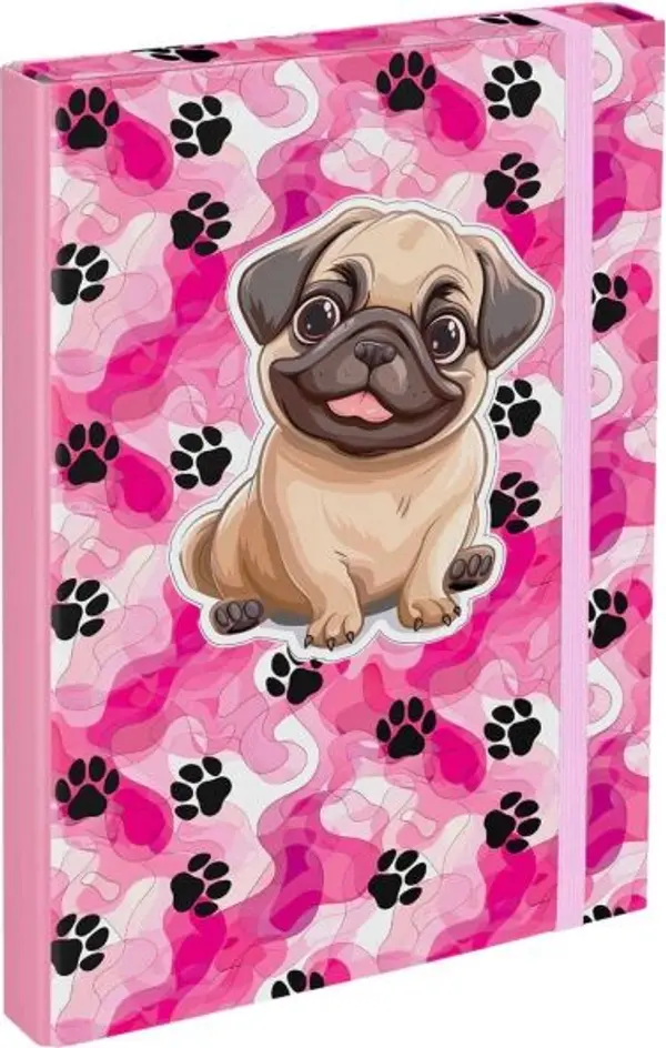 BAAGL BAAGL ПЕС ПАТРУЛ Папка за ученически тетрадки A4, розово, размер