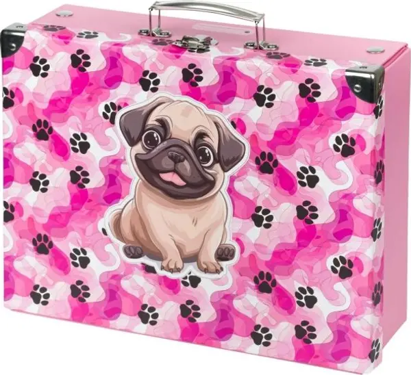 BAAGL BAAGL ПЕС ПАТРУЛИ Сгъваем училищен куфар, розово, размер