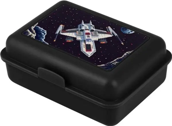 BAAGL BAAGL PIXEL SPACE Кутия за закуски, черно, размер
