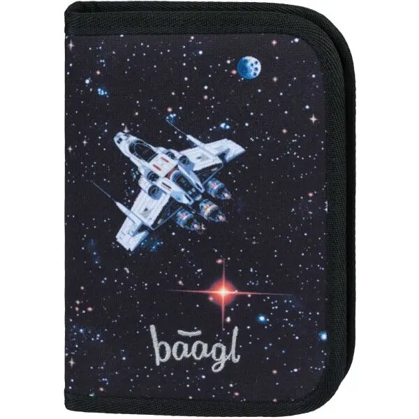 BAAGL BAAGL PIXEL SPACE Ученически несесер, черно, размер