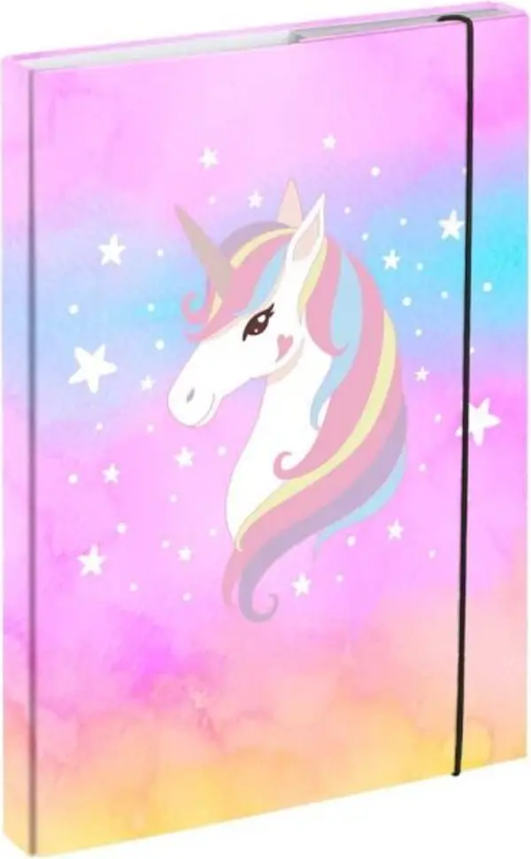 BAAGL BAAGL RAINBOW UNICORN Папка за ученически тетрадки A4, розово, размер