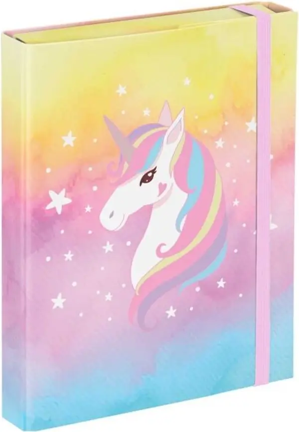 BAAGL BAAGL RAINBOW UNICORN Папка за ученически тетрадки A5, микс, размер