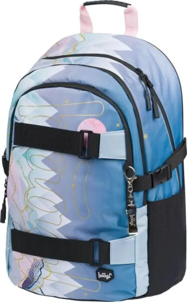 BAAGL BAAGL SKATE BACKPACK Училищна раница, светлосиньо, размер