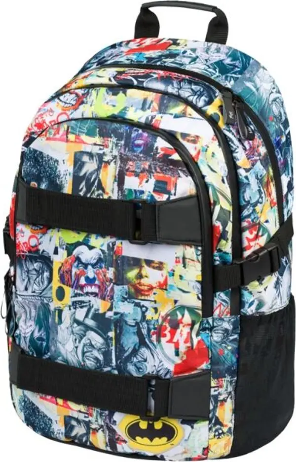 BAAGL BAAGL SKATE BATMAN KOMIKS Ученическа раница, микс, размер