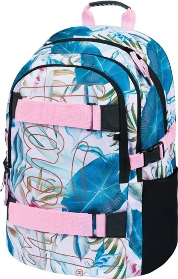 BAAGL BAAGL SKATE LEAFS Ученическа раница, микс, размер