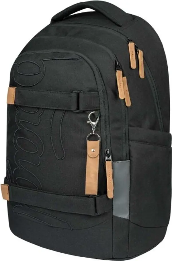 BAAGL BAAGL SKATE MAX DARKNESS Ученическа раница, черно, размер