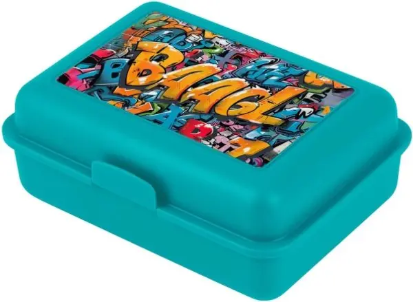 BAAGL BAAGL SKATEPARK Кутия за закуски, тюркоазено, размер