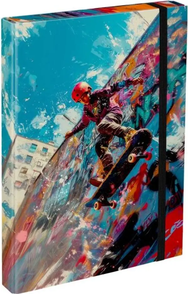 BAAGL BAAGL SKATEPARK Папка за ученически тетрадки A4, микс, размер
