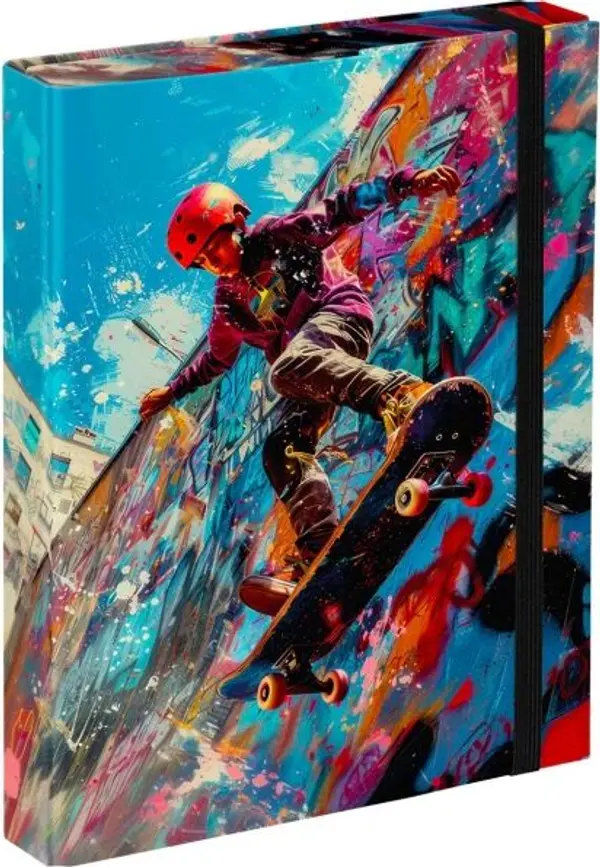 BAAGL BAAGL SKATEPARK Папка за ученически тетрадки A5, микс, размер