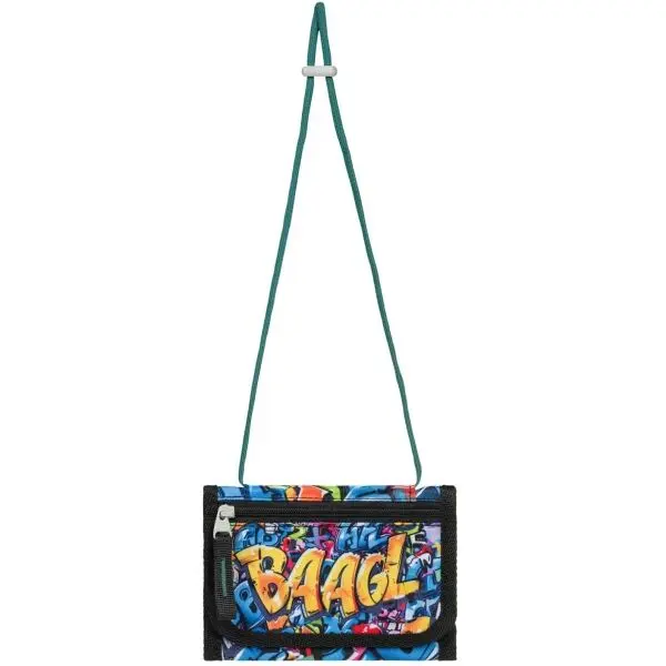 BAAGL BAAGL SKATEPARK Портмоне с шнурче за закачване на врата, микс, размер