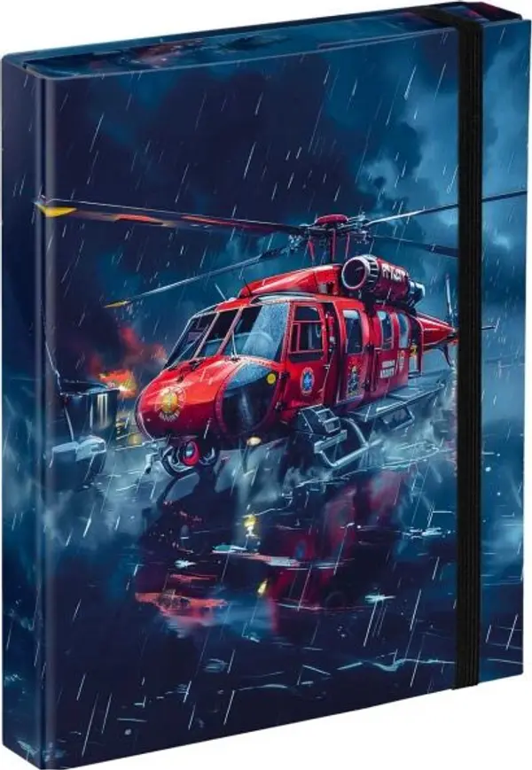 BAAGL BAAGL СПАСИТЕЛИ Папка за ученически тетрадки A5, тъмносин, размер