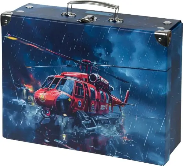 BAAGL BAAGL СПАСИТЕЛИ Сгъваем училищен куфар, тъмносин, размер