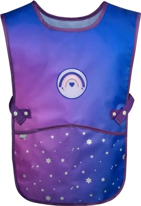 BAAGL BAAGL СЪРЦЕ Детска престилка, лилаво, размер