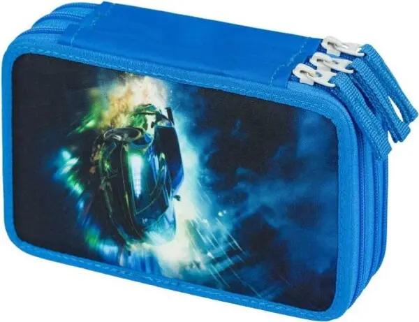 BAAGL BAAGL СЪСТЕЗАТЕЛНА КОЛА Ученически несесер, синьо, размер