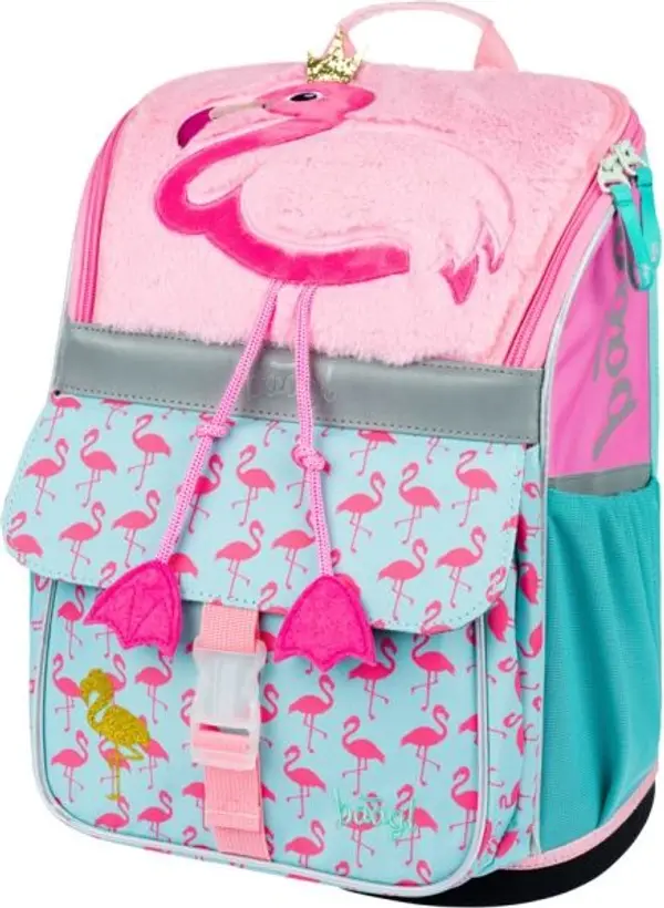 BAAGL BAAGL ZIPPY ФЛАМИНГО Ученическа раница, розово, размер