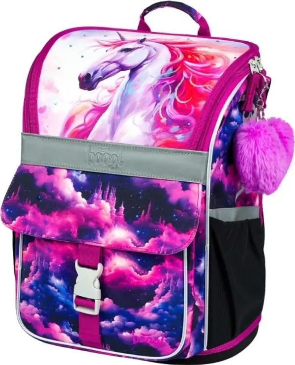 BAAGL BAAGL ZIPPY КРАЛСТВОТО НА ЕДНОРОЗИТЕ Ученическа раница, микс, размер