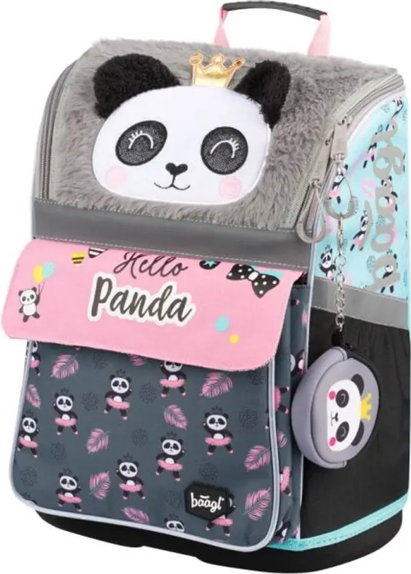 BAAGL BAAGL ZIPPY PANDA Ученическа раница, микс, размер