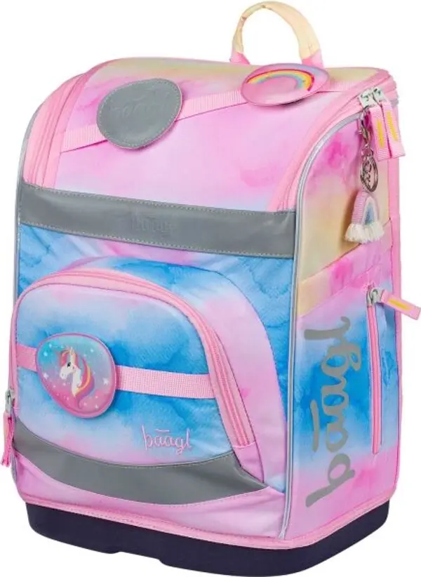 BAAGL BAAGL ZIPPY PLUS RAINBOW UNICORN Ученическа раница, микс, размер