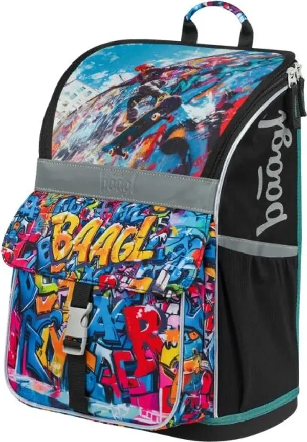 BAAGL BAAGL ZIPPY SKATEPARK Ученическа раница, микс, размер