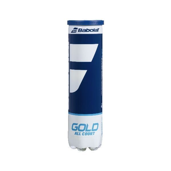 Babolat Babolat GOLD ALL COURT X4 Тенис топки, жълто, размер