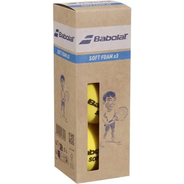 Babolat Babolat SOFT FOAM X3 Тенис топки, жълто, размер