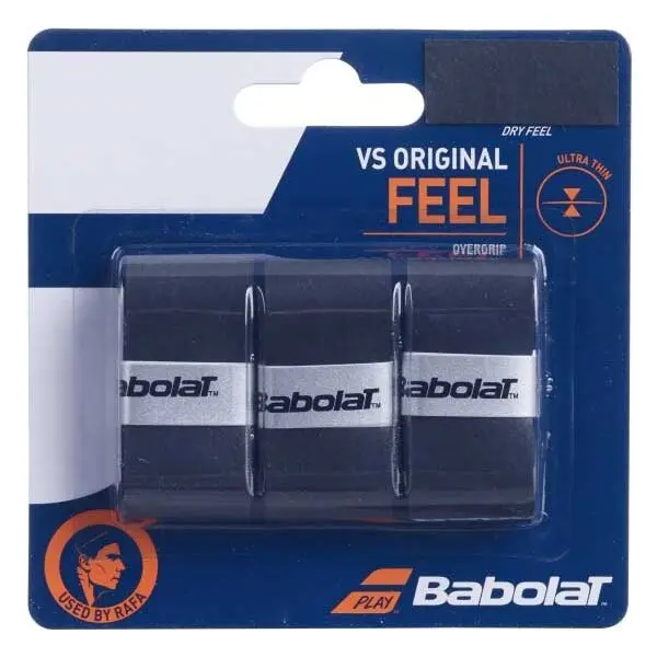 Babolat Babolat VS ORIGINAL Лента за тенис ракета, черно, размер