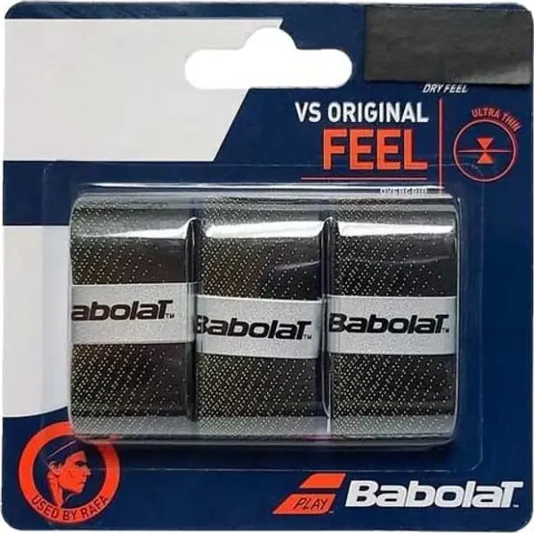 Babolat Babolat VS ORIGINAL Лента за тенис ракета, черно, размер