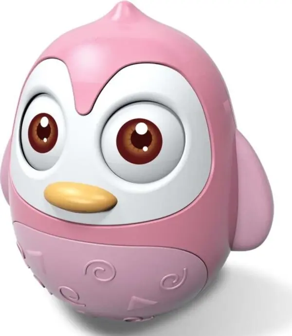 BABY MIX BABY MIX ПИНГВИН Клатеща се играчка, розово, размер