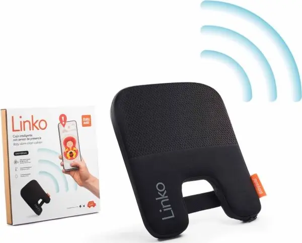 BABYAUTO BABYAUTO LINKO Възглавничка под столчета за кола, черно, размер