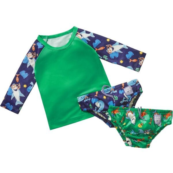 Bambinomio Bambinomio MIO OCEAN Комплект за плуване, зелено, размер