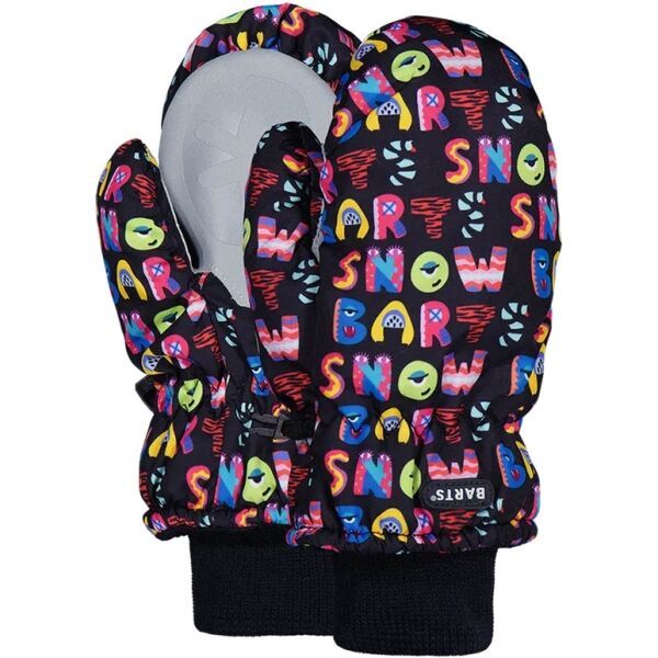 BARTS BARTS MITTS KIDS Детски зимни ръкавици, черно, размер