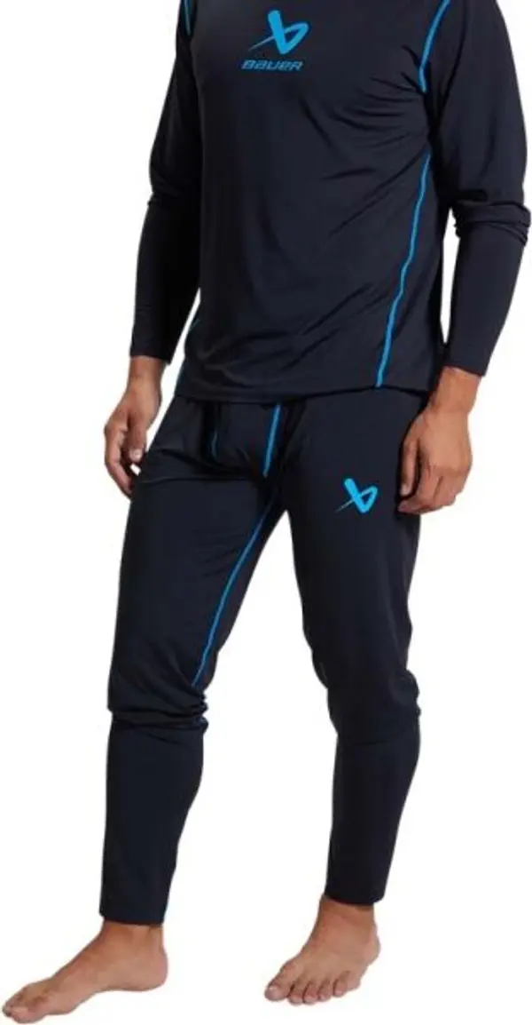 Bauer Bauer BASICS SR Функционален панталон, черно, размер XXL