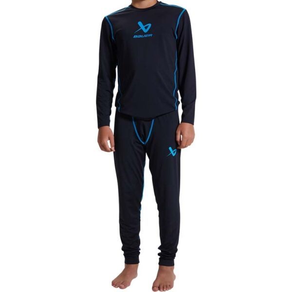 Bauer Bauer BASICS YTH Детски функционален клин, черно, размер