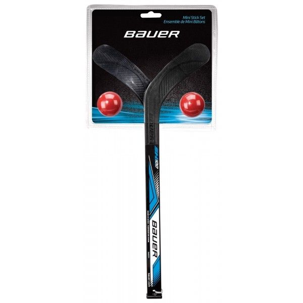 Bauer Bauer MINI STICK SET Комплект стикери с топки, черно, размер os
