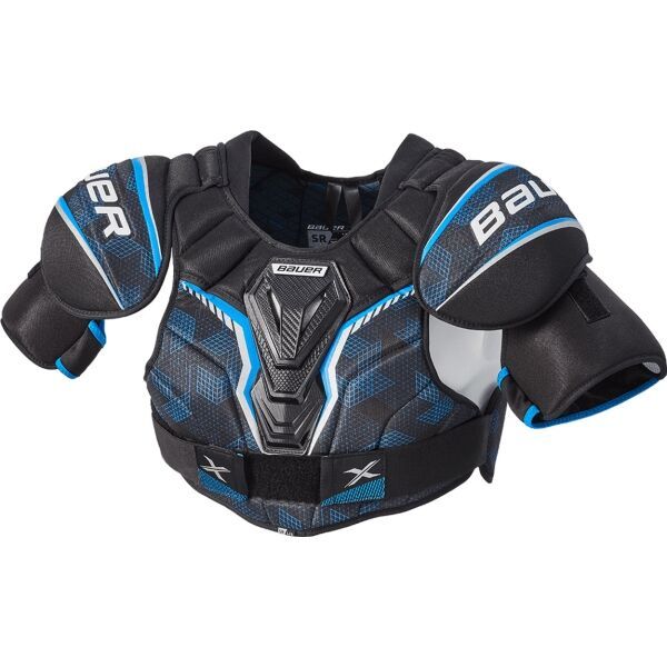 Bauer Bauer X SHOULDER PAD INT Протектор за ръмената, черно, размер L