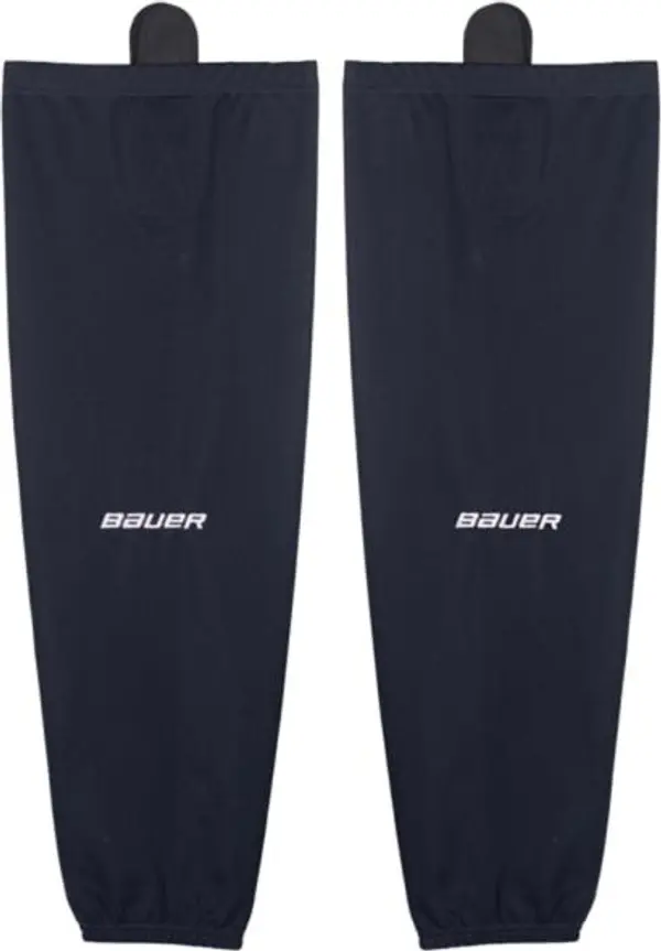 Bauer Bauer FLEX STOCK HOCKEY SOCK YTH Детски футболни чорапи, черно, размер