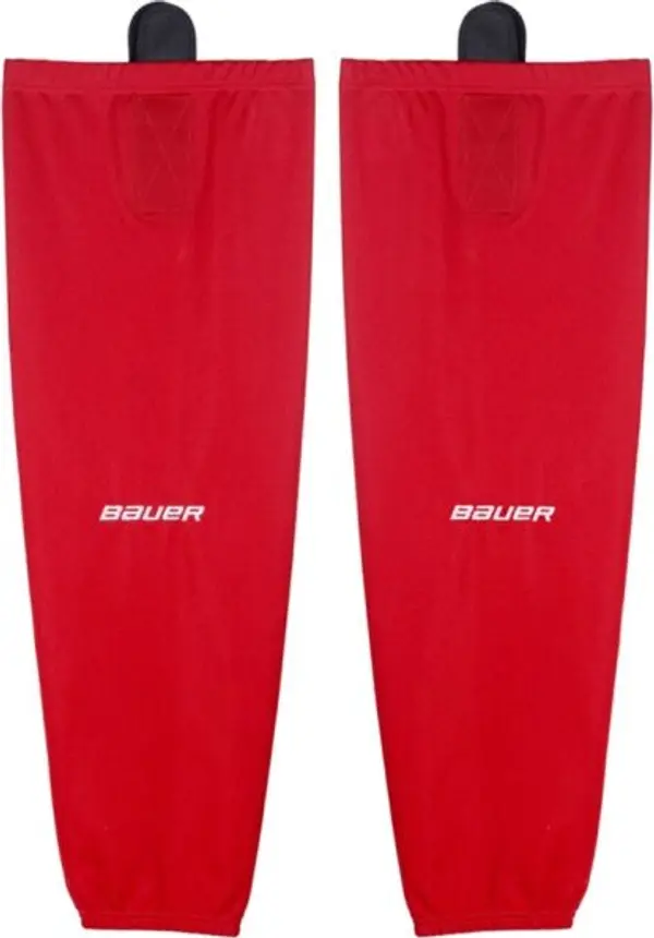 Bauer Bauer FLEX STOCK HOCKEY SOCK YTH Детски футболни чорапи, червено, размер