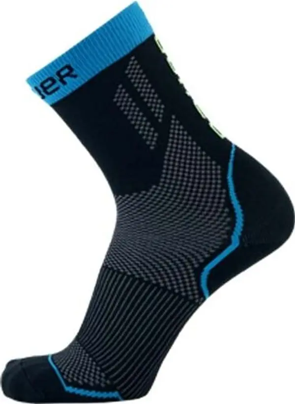 Bauer Bauer PERFORMANCE LOW SKATE SOCK Чорапи за хокей, черно, размер