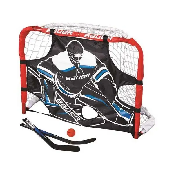 Bauer Bauer PRO KNEE HOCKEY GOAL SET Хокейна врата, червено, размер