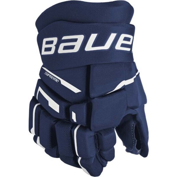 Bauer Bauer SUPREME M3 GLOVE-INT Юношески хокейни ръкавици, тъмносин, размер