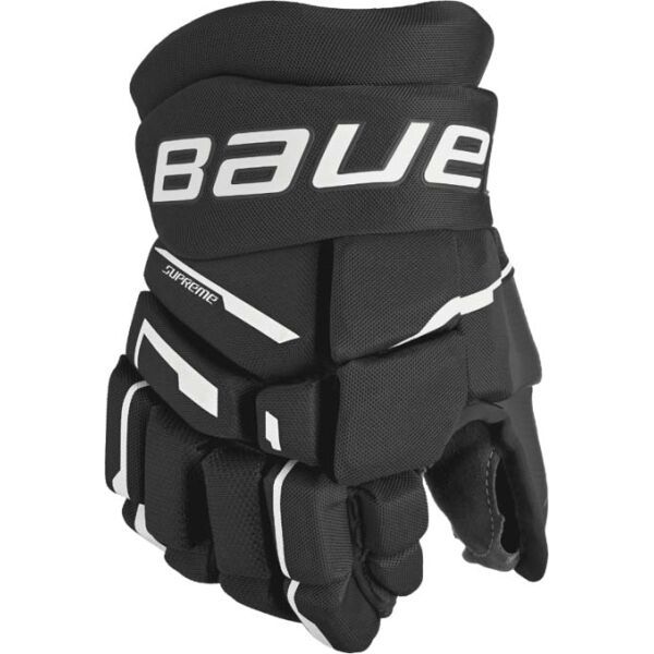 Bauer Bauer SUPREME M3 GLOVE-JR Юношески хокейни ръкавици, черно, размер