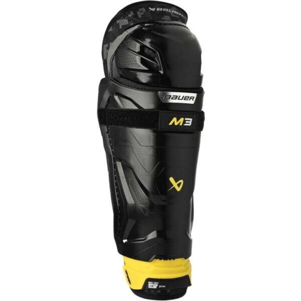 Bauer Bauer SUPREME M3 SHIN GUARD JR Юношески кори за хокей, черно, размер