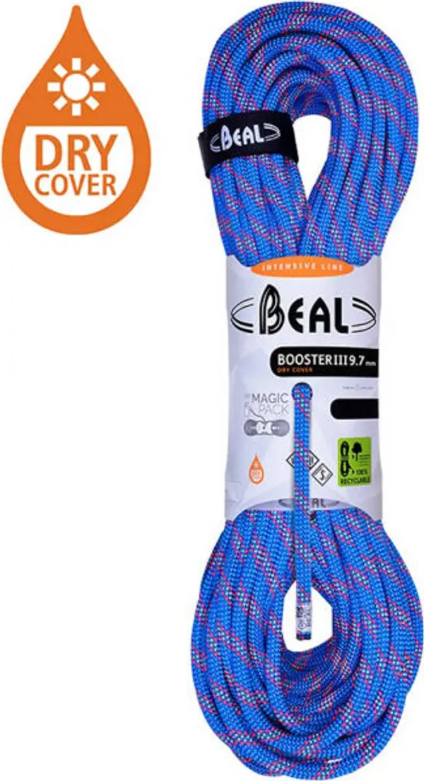 BEAL BEAL BOOSTER III 9,7mm 60m Въже, синьо, размер