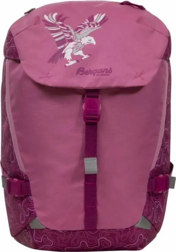 Bergans Bergans AKSLA 24 LID Детска ученическа раница, розово, размер