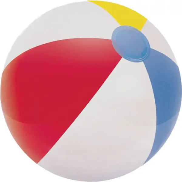Bestway Bestway BEACH BALL 61 Надуваема топка, бяло, размер